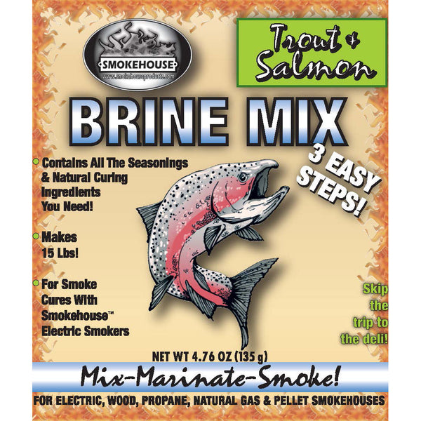 Smokehouse Products Jerky Brine Mix - Trout Salmon Brine