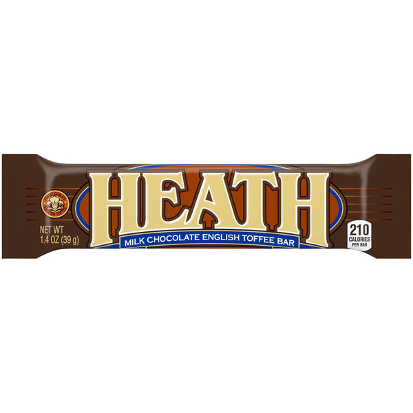 Heath Milk Chocolate English Toffee Candy Bar 1.4 Oz