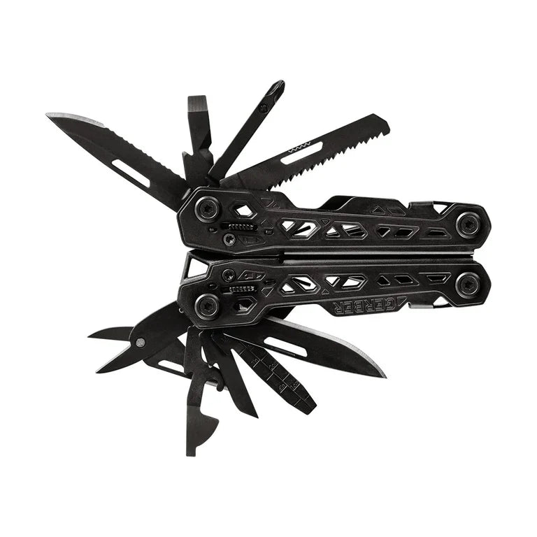 Gerber Truss 17-in-1 EDC Multitool Pliers, Pocket Knife, Molle Sheath,Black