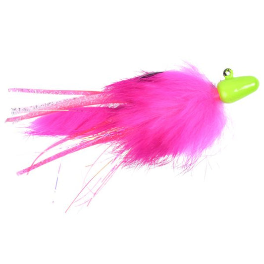 Yakima Bait Twitcher Jig - 1/2 Oz. - Chartreuse/Cerise