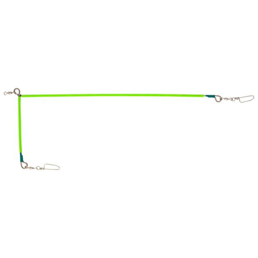 Beau Mac Halibut Spreader Bar - 20" X 8" - Glow Chartreuse