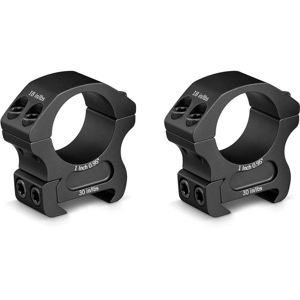 Vortex Pro 1" Medium (0.95") Scope Rings PR1-M