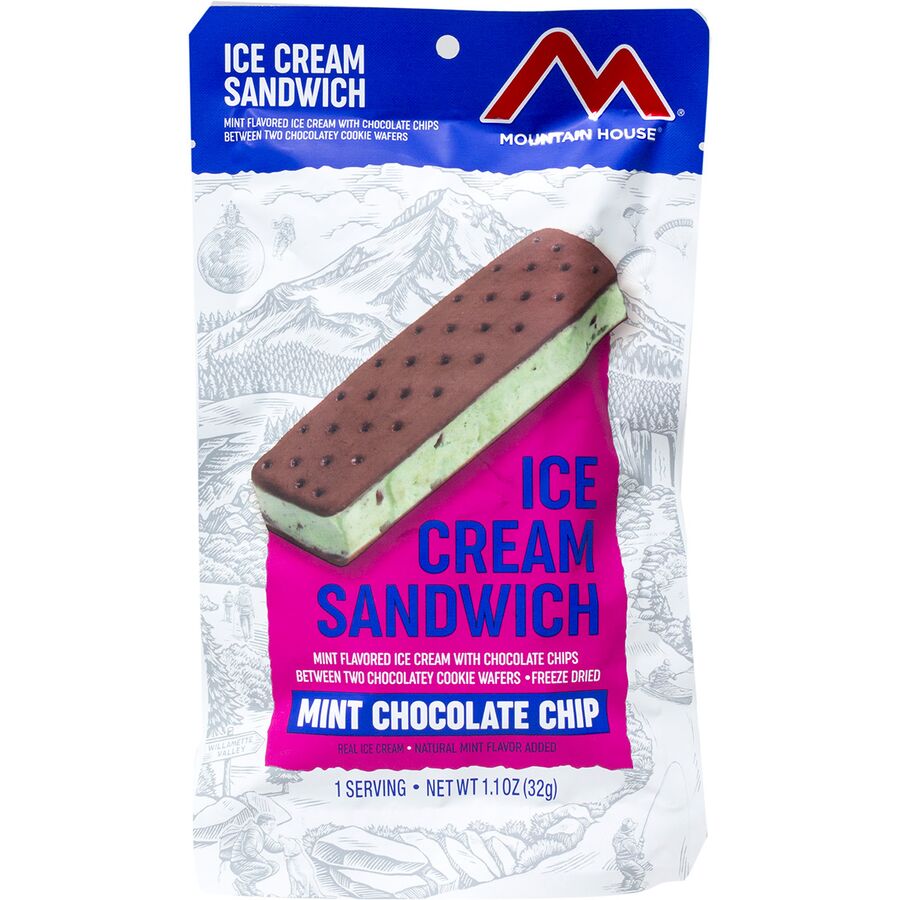 Mountain House Mint Chocolate Ice Cream Sandwich