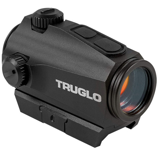 XXB Truglo Ignite Mini Compact 22mm Green Dot Sight Green 2 MOA Dot AAA Battery Low and High Mounts Black Finish