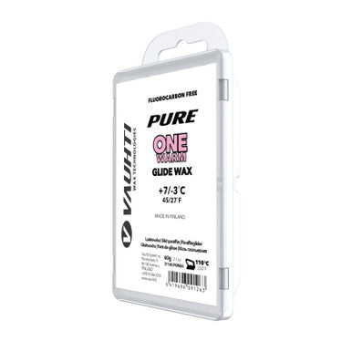 Vauhti Pure One Warm Ski Glide Wax 60G