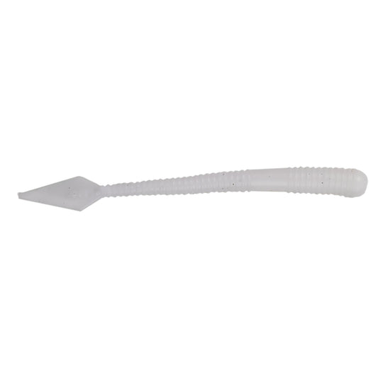 Freaky Frank's Freaky Worm Soft Baits | Smoke Hole White