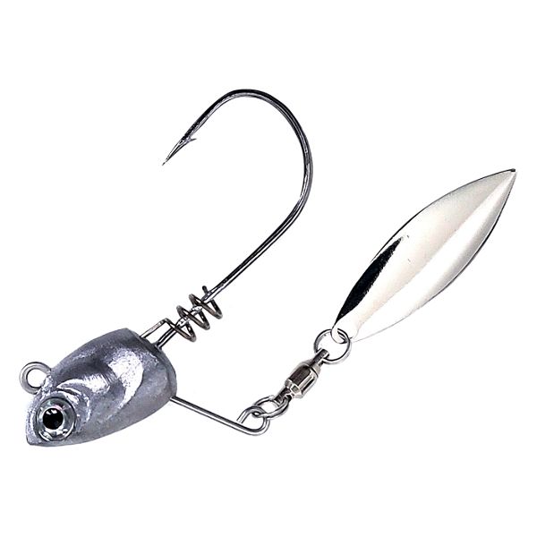 Gamakatsu Underspin Head Mini Nickle 3 Blade Finesse Heavy Cover 1038Oz