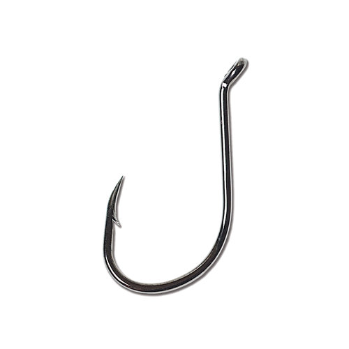 Eagle Claw L2BUH Lazer Octopus Long Shank Offset Up Eye U-Pack Hooks