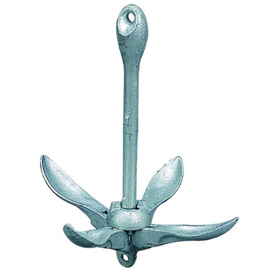 Sea-Dog 3.5 Lbs. Galvanized Folding Grapnel Anchor