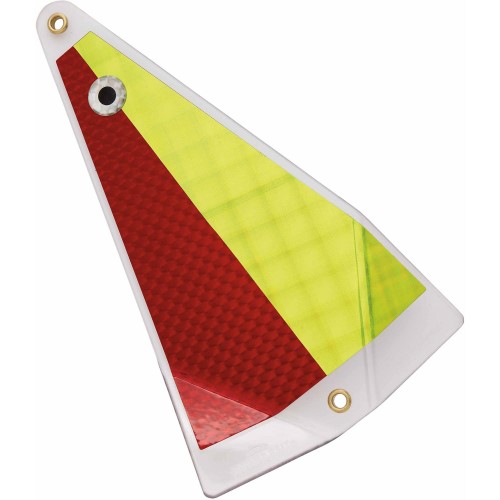 Yakima Bait Big Al's Fish Flash 8 Red/Lazer Chartreuse