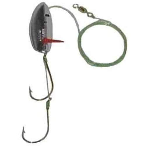 Krippled Fishing Painted Anchovy Head - Green