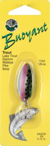 Thomas Lures Buoyant Minnow Spoon Black