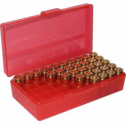 Mtm Ammo Box 50 Round Flip-Top 41 44 45 Lc