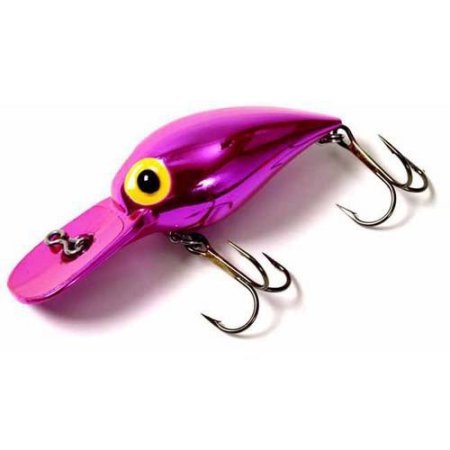 Brad's Little Wigglers Crank Bait Metallic Pink