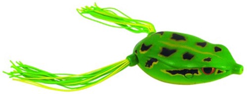 Gamakatsu - Spro SBEF65GRNT Spro Bronzeye Frog Bait - 0.62 Oz. Green Tree