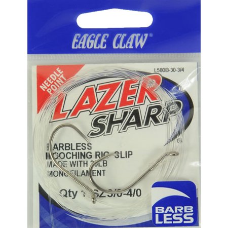 Eagle Claw Lazer Barbless Mooching Rig 30 Lb Slip – Eagle Claw | OmcGear