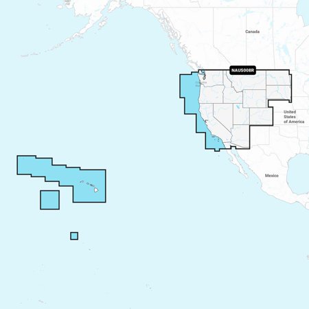 NAVIONICS 010-C1371-30 Plus NAUS008R U.S. West MicroSD