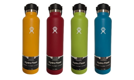 Hydro Flask 24 Oz Standard Mouth Bottle with Flex Straw Cap