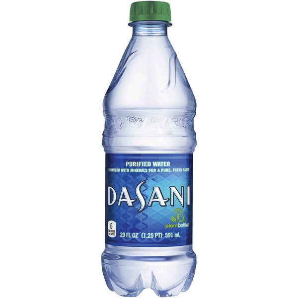 Coca-Cola® Dasani Purified Water Bottle Enhanced with Minerals, 20 Oz