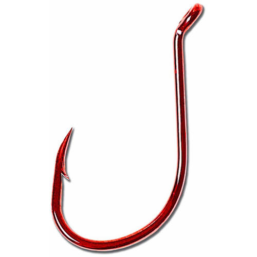 Eagle Claw Lazer Octopus Long Shank Offset Up Eye U-Pack Hooks