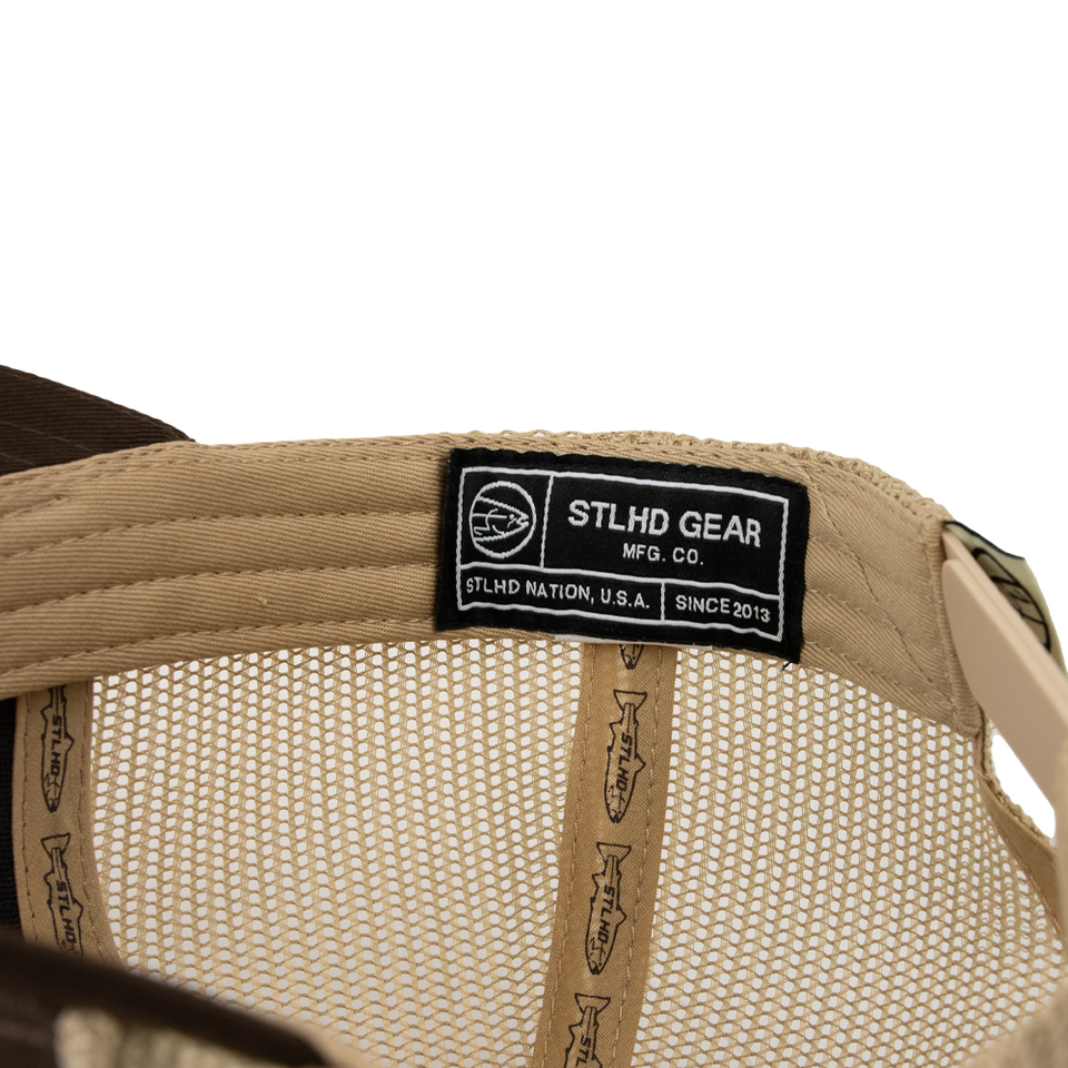 Stlhd Steelhide Brown/Khaki Hat
