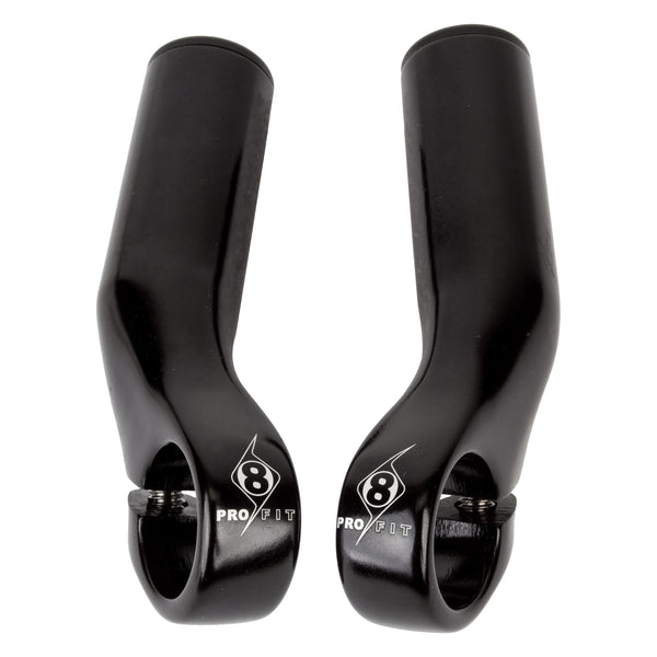 Origin8 Pro-Lite Bar Ends P-Lite Alloy Black