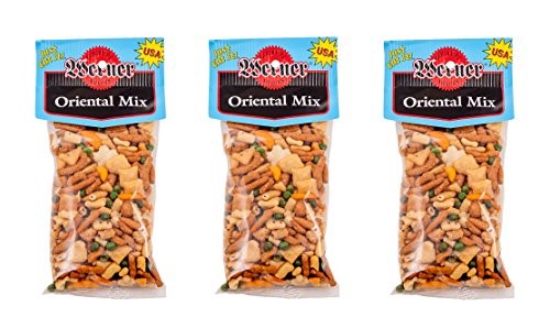 Gourmet Oriental Snack Mix - 6 Oz. Bag (Pack of 3)