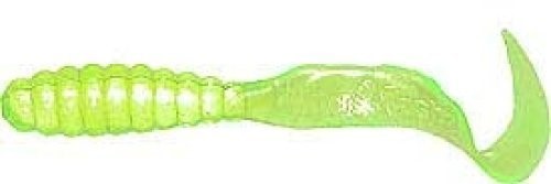 Mr. Twister 2'' Teenie Tail Soft Plastic Lures – 20 Pack White