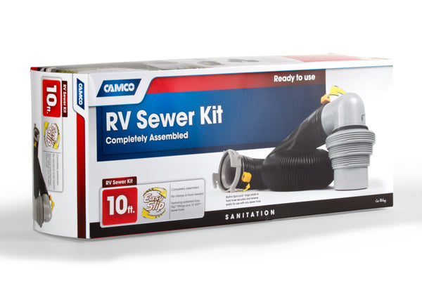 Camco Easy Slip Ready-To-Use Rv Sewer Kit