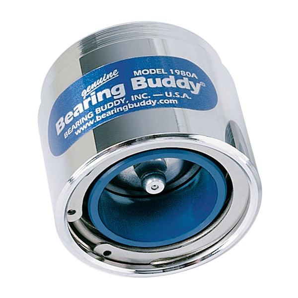 Marine General Bearing Buddy 42202 Chrome Bearing Protector with Level Indicator Pair