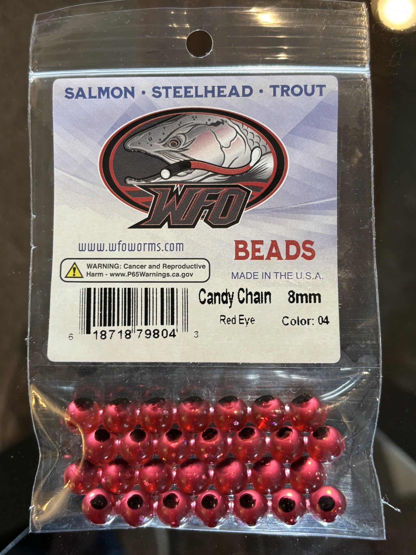 WFO Bead Red Eye