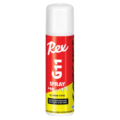 Rex G11 Yellow Spray Ski Glide Wax - 150ml