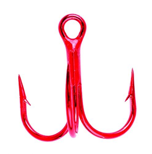 Eagle Claw Lazer 3X Treble Short Shank Round Bend