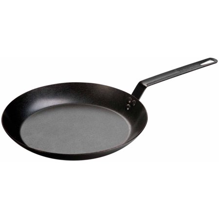 Lodge 12 in. Carbon Steel Skillet in Black