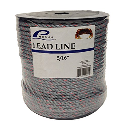Promar 1200 FT Lead Core Rope - 5/16" Diameter - Spool