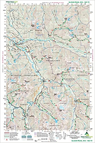 Green Trails Sloan Peak WA - Ascent Outdoors LLC