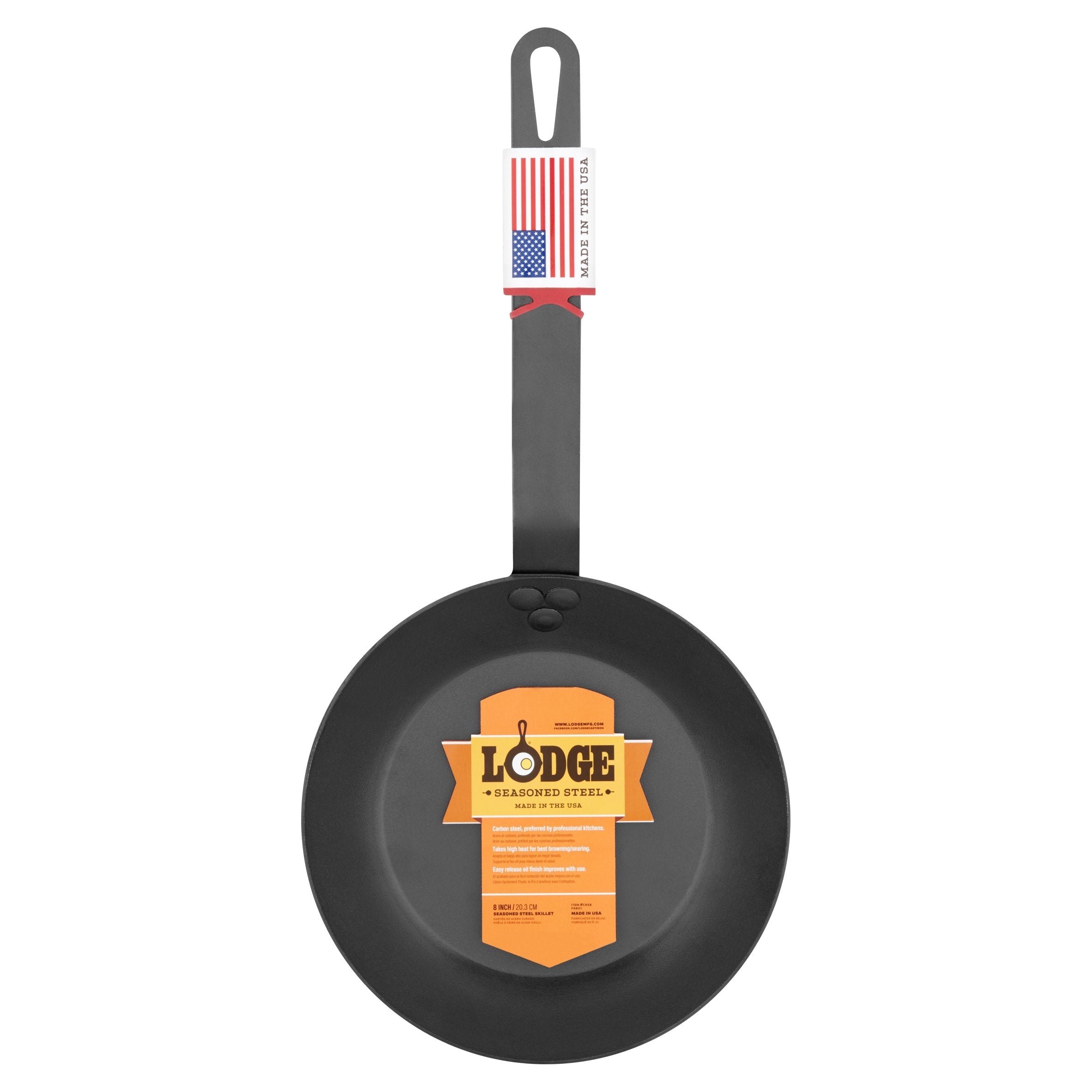 Lodge Lodge 8 '' Carbon Hardened Steel Skillet CRS8