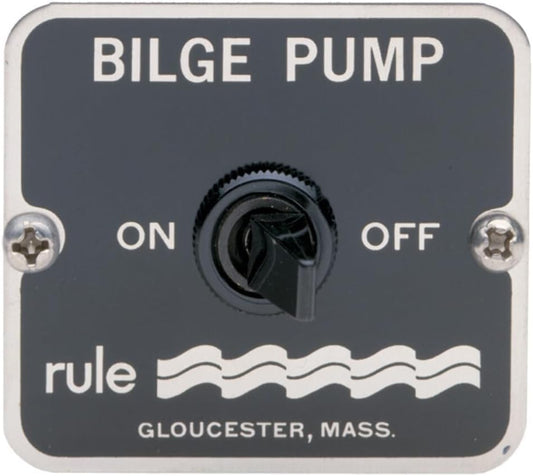Rule 49 2 Way Panel Switch 12-24 - 32 Volt Boat Plumbing Item