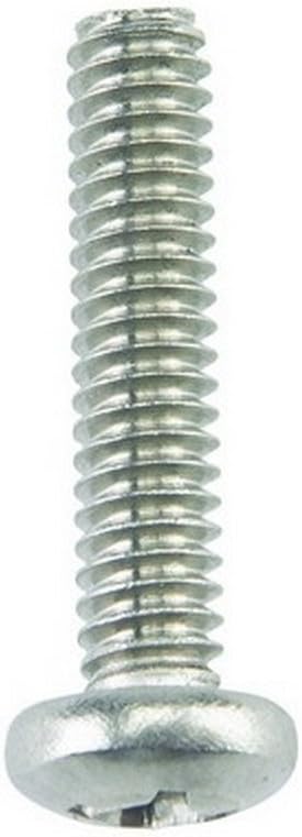 Hillman 18-8 Stainless Steel Pan Head Phillips Machine Screw 1/4" x 1-1/4" - 100 Pack