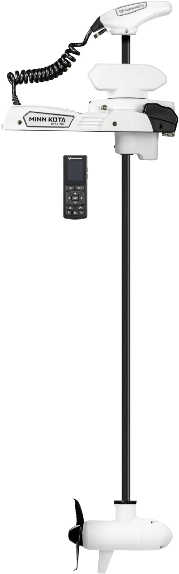 Minn Kota Riptide Instinct QUEST 90/115 lb. Thrust, 72" Shaft, Wireless Remote, White