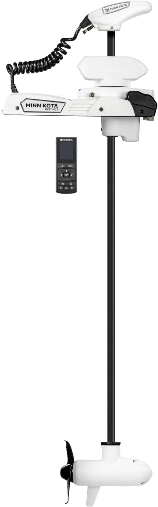 Minn Kota Riptide Instinct QUEST 90/115 lb. Thrust, 72" Shaft, Wireless Remote, White