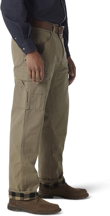Wrangler Flannel-Lined Ripstop Ranger Pant
