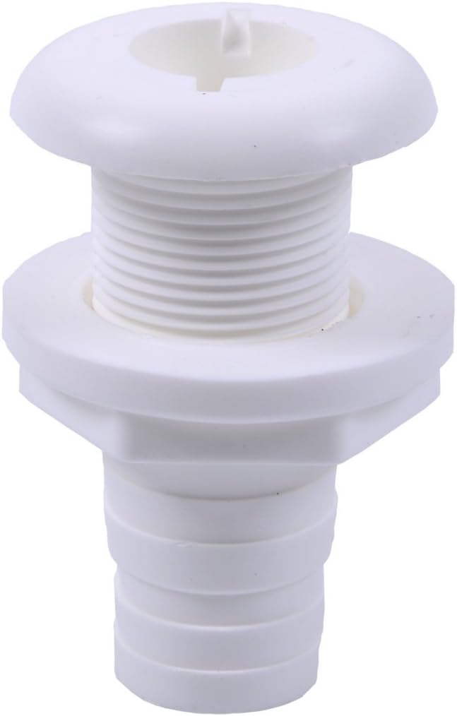 Sea Dog Line 520770-1 Thru-Hul 1-1/8-Inch White