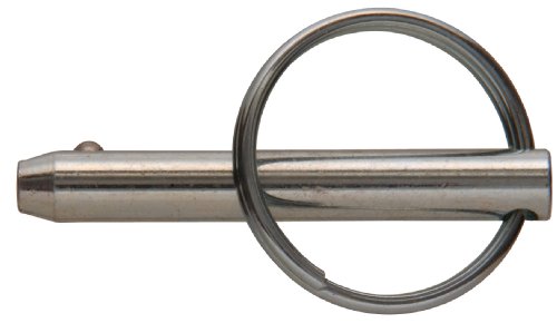 The Hillman Group 4253 Cotterless Hitch Pins 1/4" Ring Diameter X 1-3/4" Length Silver 4 Pieces