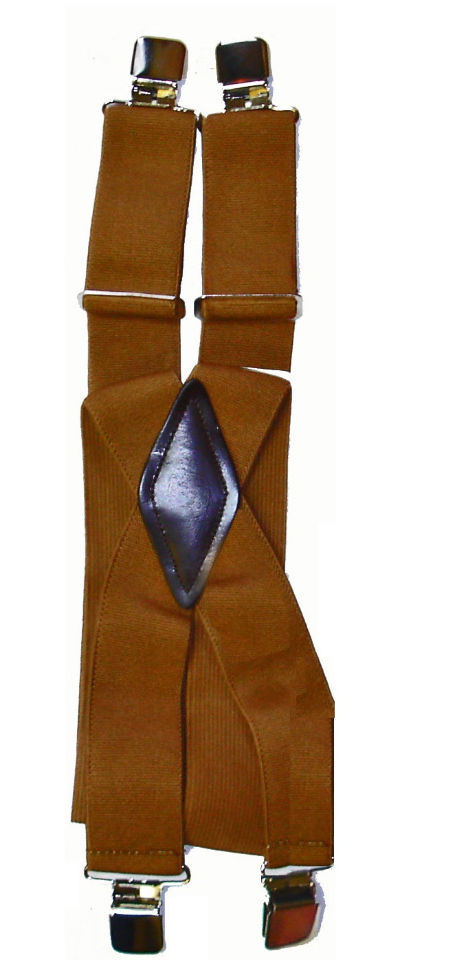 Hickory Creek Super Terry Web Stretch & Gator Clip End Suspenders