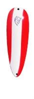 Dardevle Skeeter Spoon 1516 X 38 132 Oz RedWhite Stripe Nickel Back