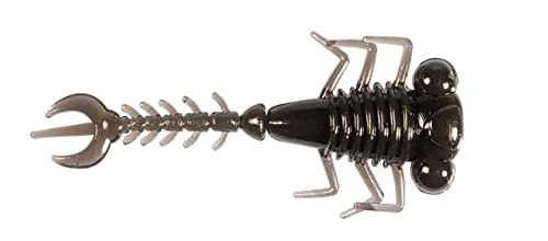Z-Man Micro Finesse LarvaZ 1.75" 8 Pack - Black