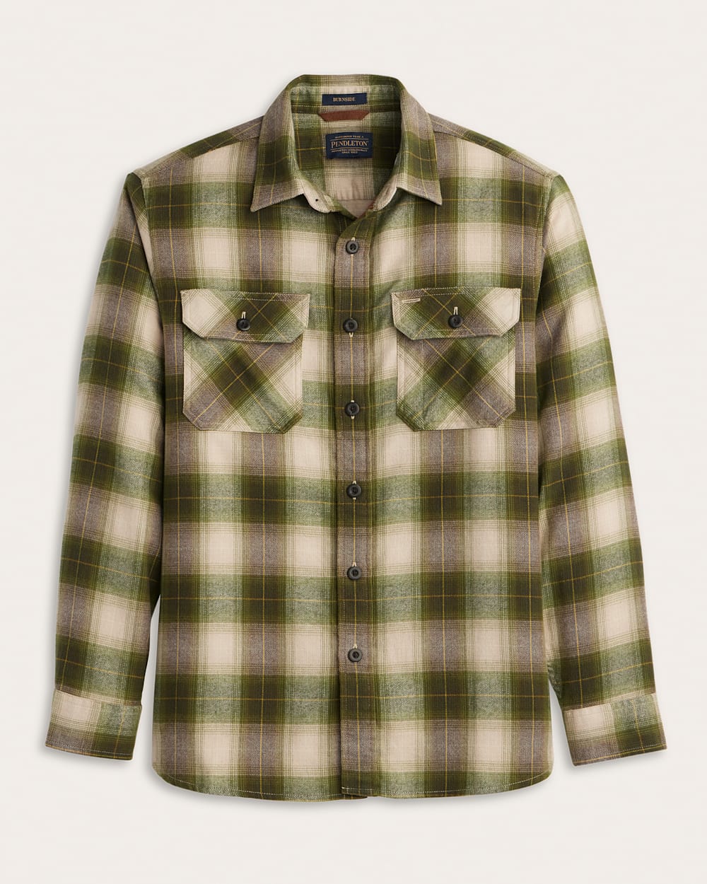 Pendleton Plaid Burnside Cotton Flannel Shirt Men's