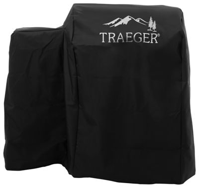 Traeger Full Length Grill Cover for 20 Series Pellet Grills, Black