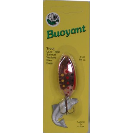 Thomas Lures Buoyant Minnow Spoon Copper - Holiday Gift